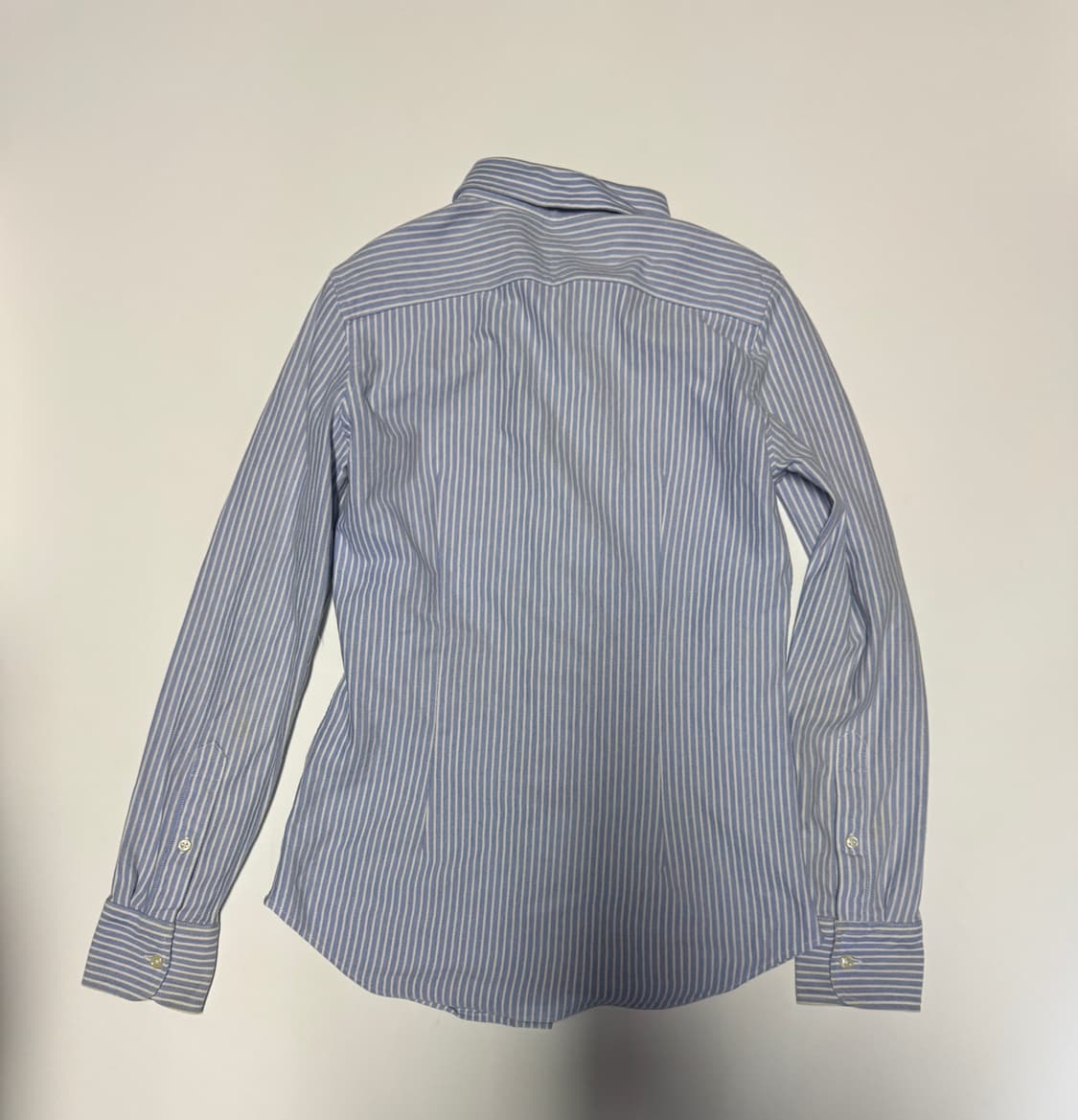 여성 폴로 랄프로렌 옥스포드 니트 스트라이프 셔츠 S 상품이미지2