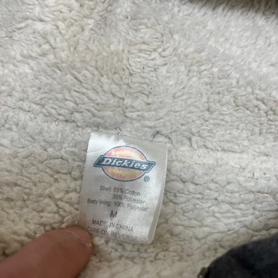 디키즈 어센틱 쉐르파 헤비 후드 집업 M/95 상품이미지8