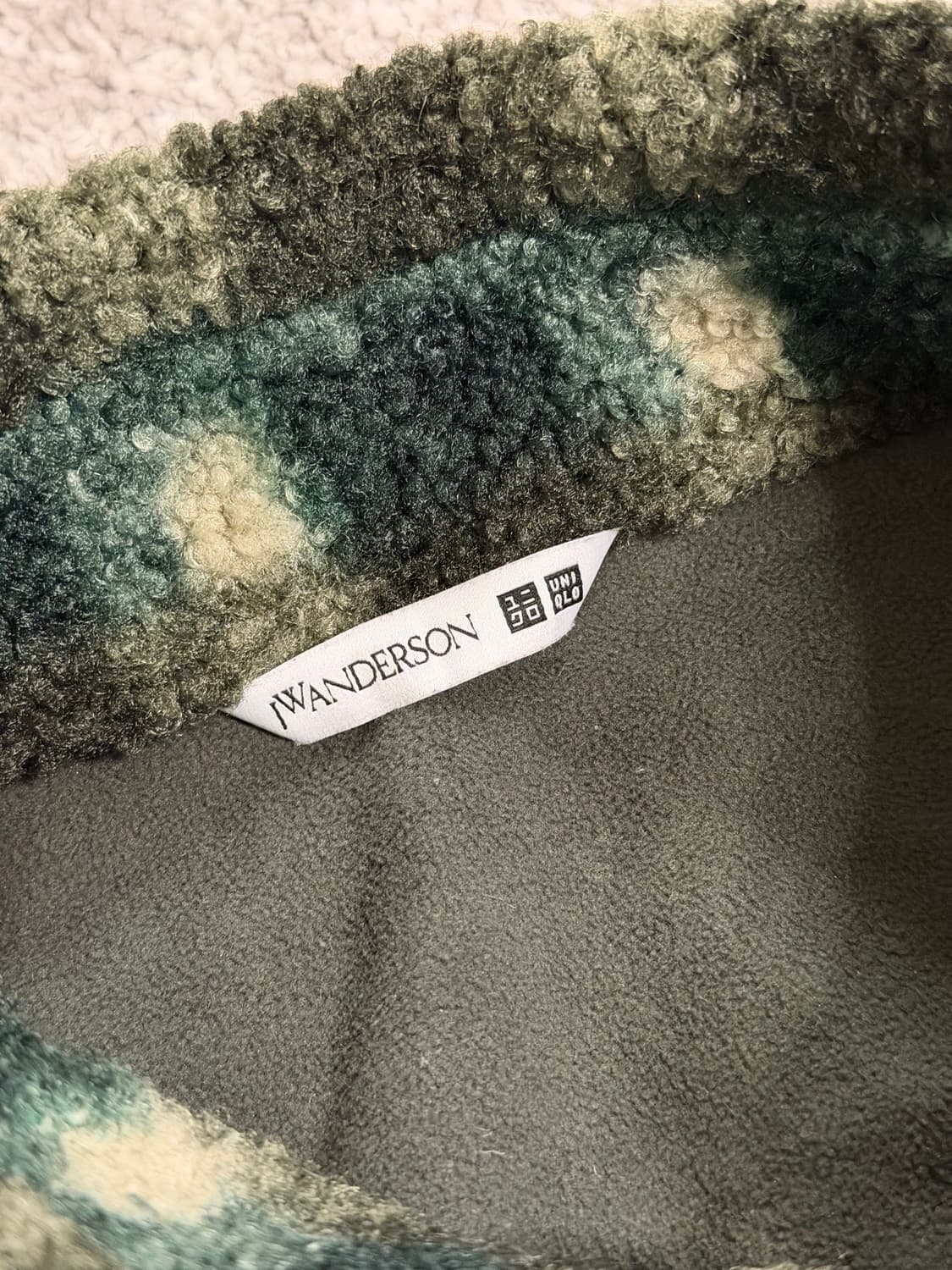 유니클로 JW앤더슨 플리스 자켓 상품이미지6