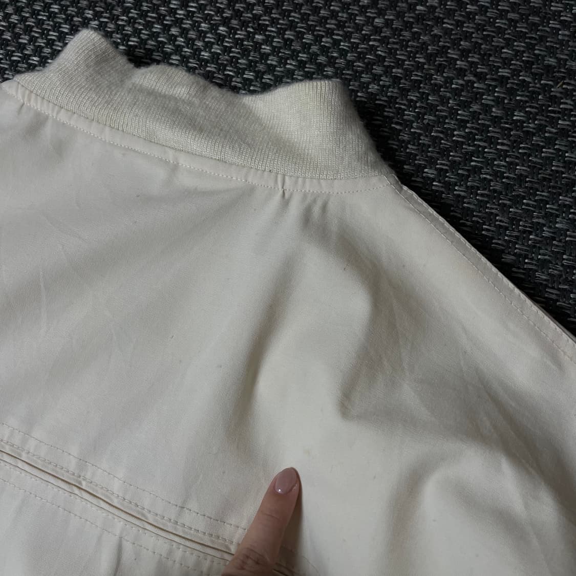 아놀드파머 연베이지 블루종 자켓 L 상품이미지9