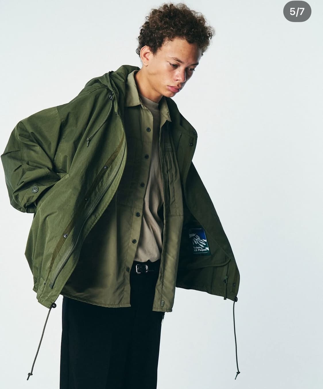 세단올퍼포즈 Nyco Hooded Jacket Xl사이즈 판매 상품이미지3