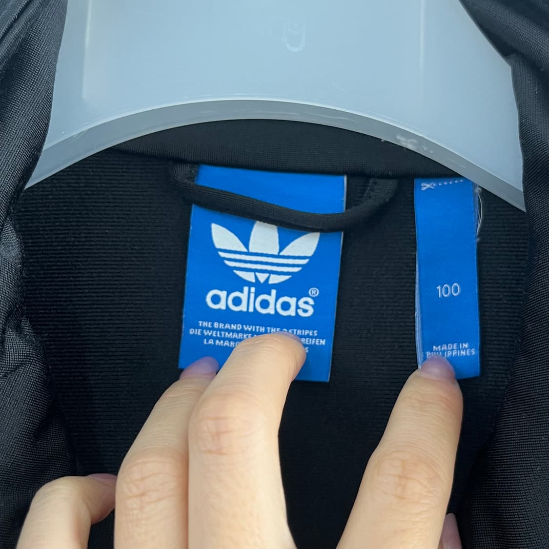 아디다스 구파이어버드 블랙 트랙탑 져지 상품이미지5