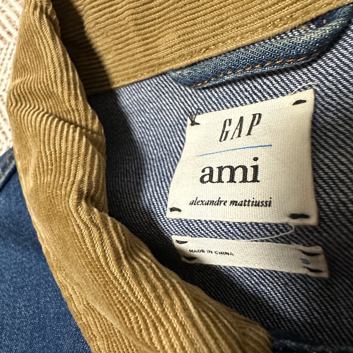 GAP X AMI denim jacket 상품이미지4