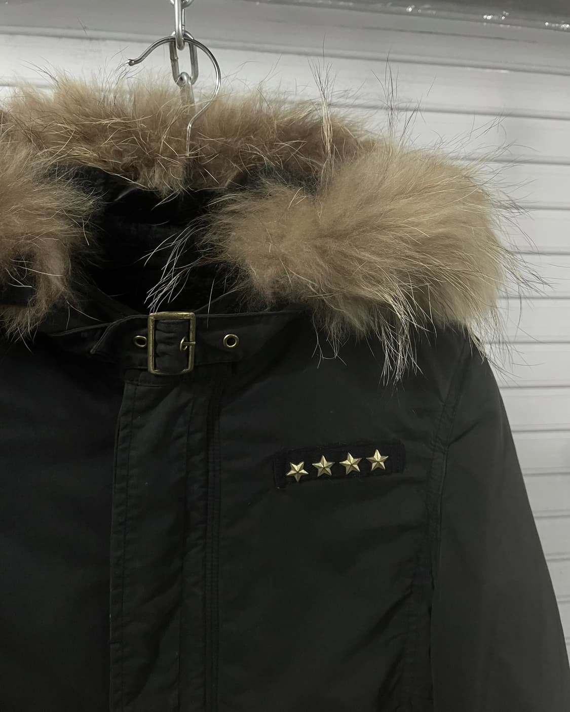 90s Hysteric Glamour military moz coat 상품이미지5