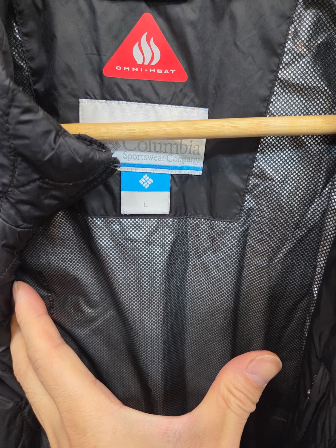컬럼비아 퀄팅 깔깔이 경량 패딩 집업자켓 L 상품이미지3