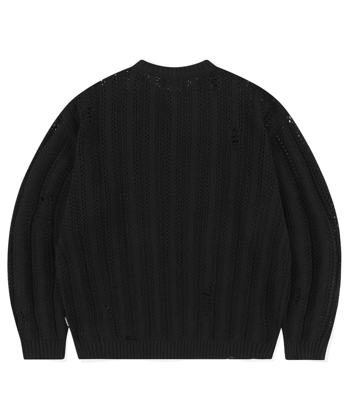 마하그리드 BLESSED MESH KNIT 니트 블랙 L 상품이미지2