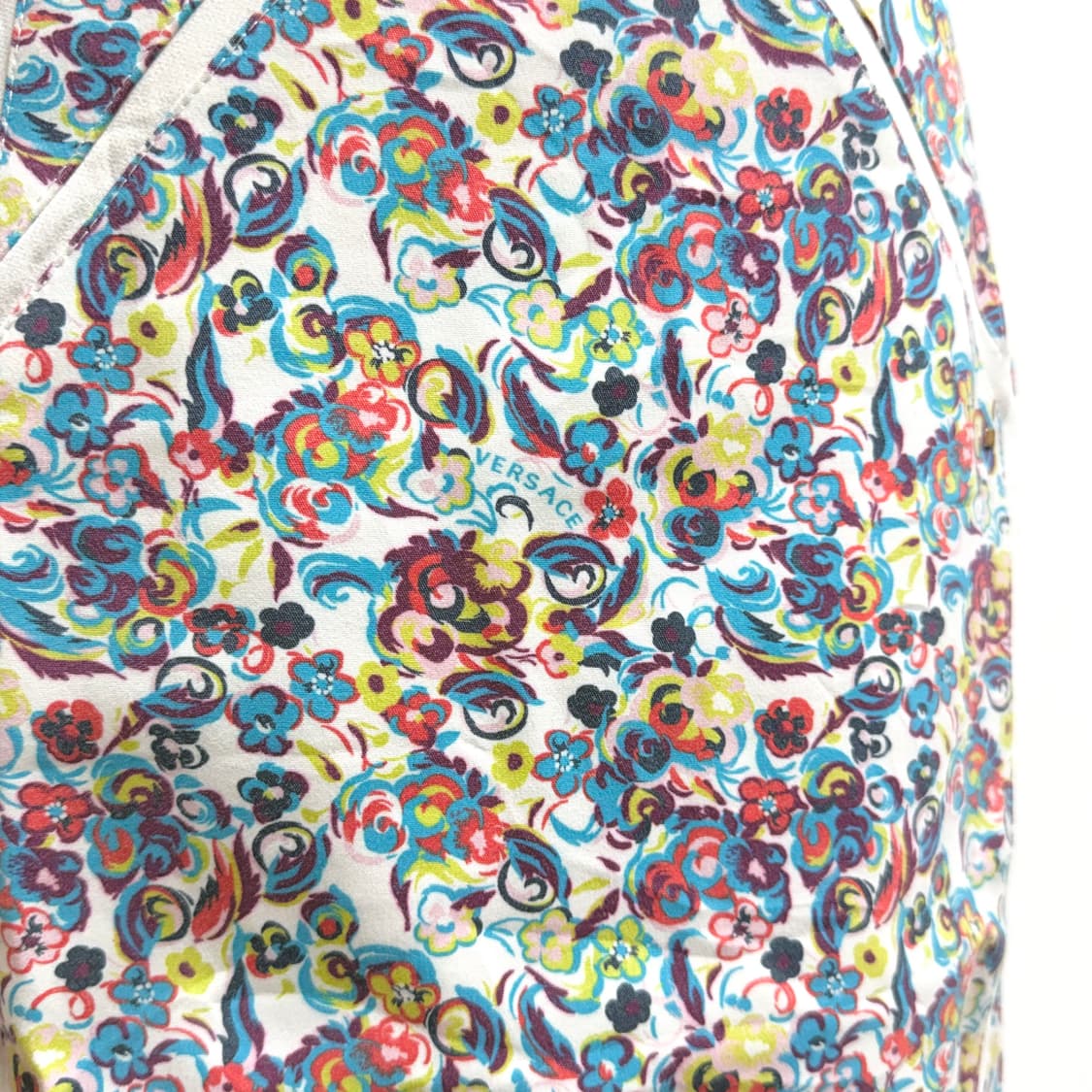 지아니 베르사체 플라워패턴 미디 스커트 42 상품이미지4