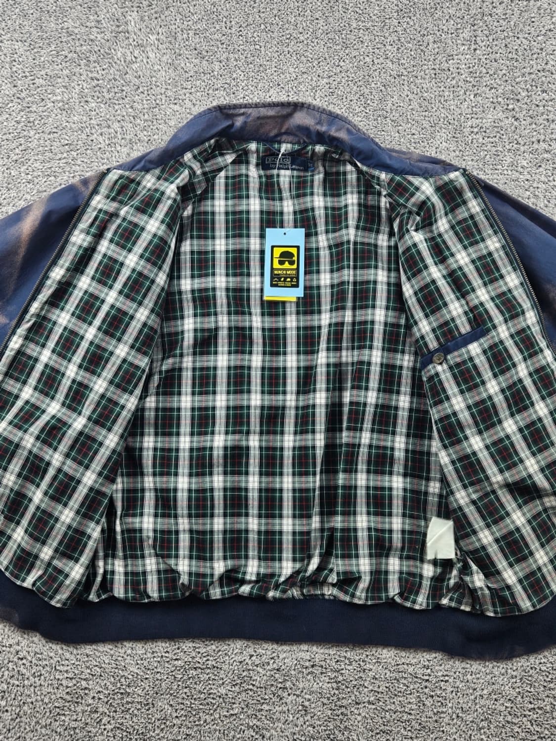 폴로랄프로렌 다잉워시드 커스텀 블루종 자켓 ( 95 ) / 9406 상품이미지10