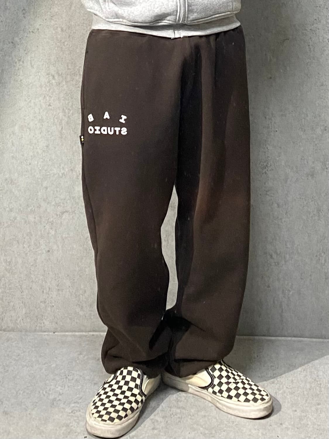 [L] I.A.B STUDIO 아이앱 스튜디오 브라운 스웻 조거팬츠 상품이미지8