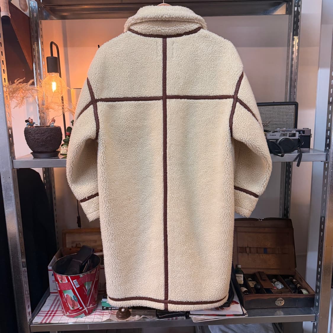 프릭스 스토어 플리스 무스탕 리버스 코트 상품이미지4