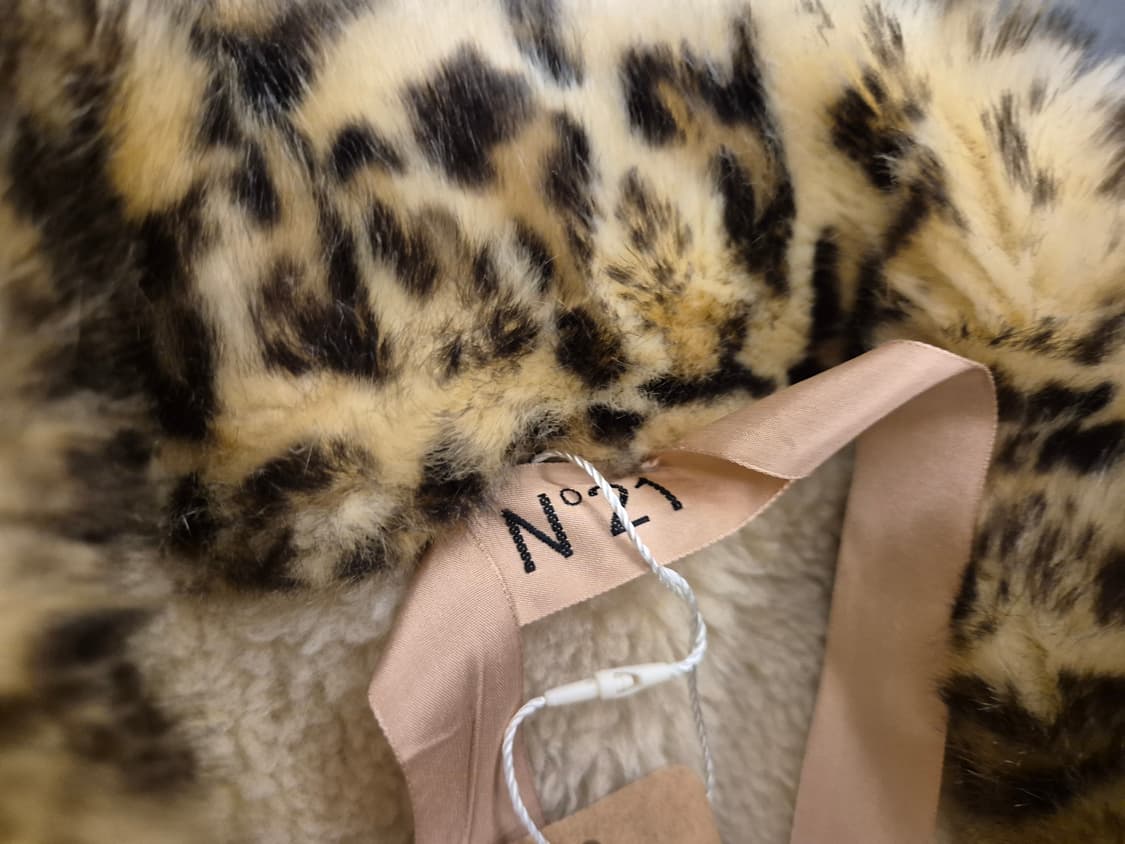 N 21 타탄체크 울 쉐르파 자켓 상품이미지8