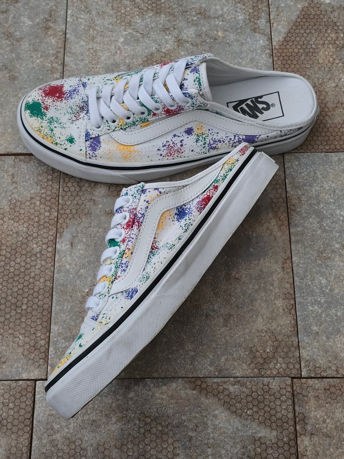 (245)반스 스타일 36 뮬 오버 스프레이 상품이미지6