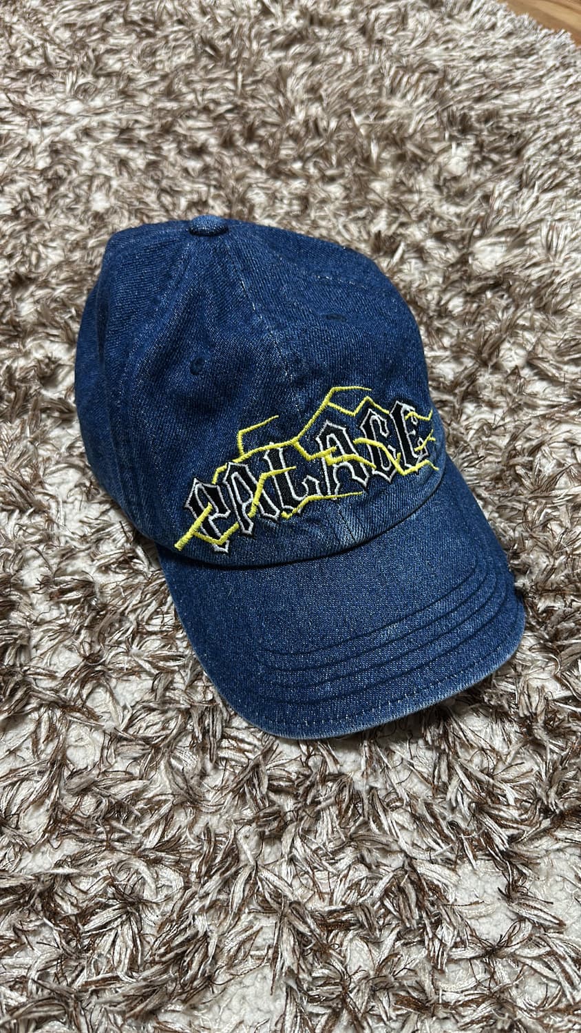 Palace 팔라스 해쉬 데님 6패널 볼캡 모자 (Washed Denim 상품이미지1