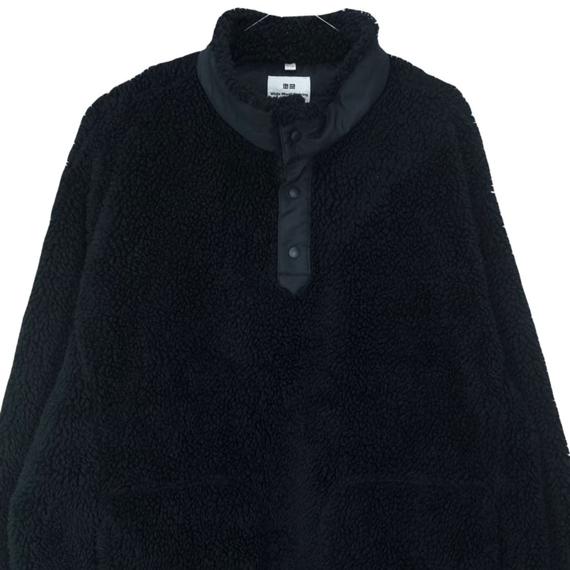 [유니클로 X 화이트마운티니어링]오버핏 쉐르파 후리스 맨투맨 M18325 상품이미지4