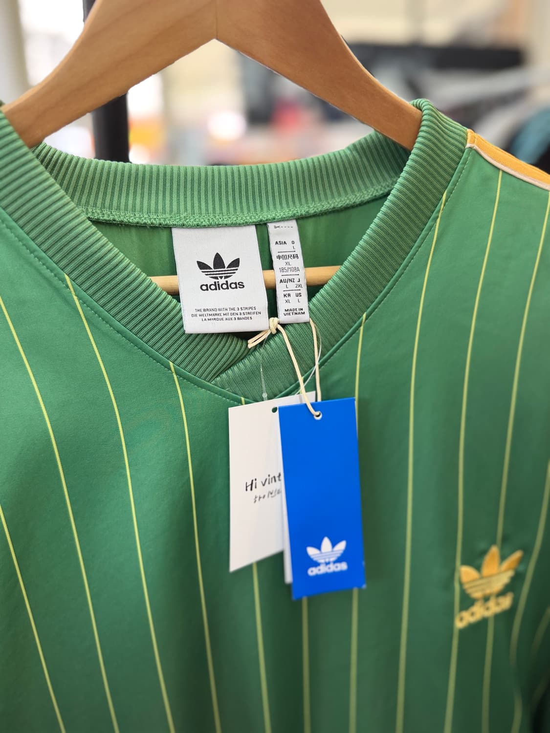 아디다스 윈드브레이커 그린 XL 상품이미지3