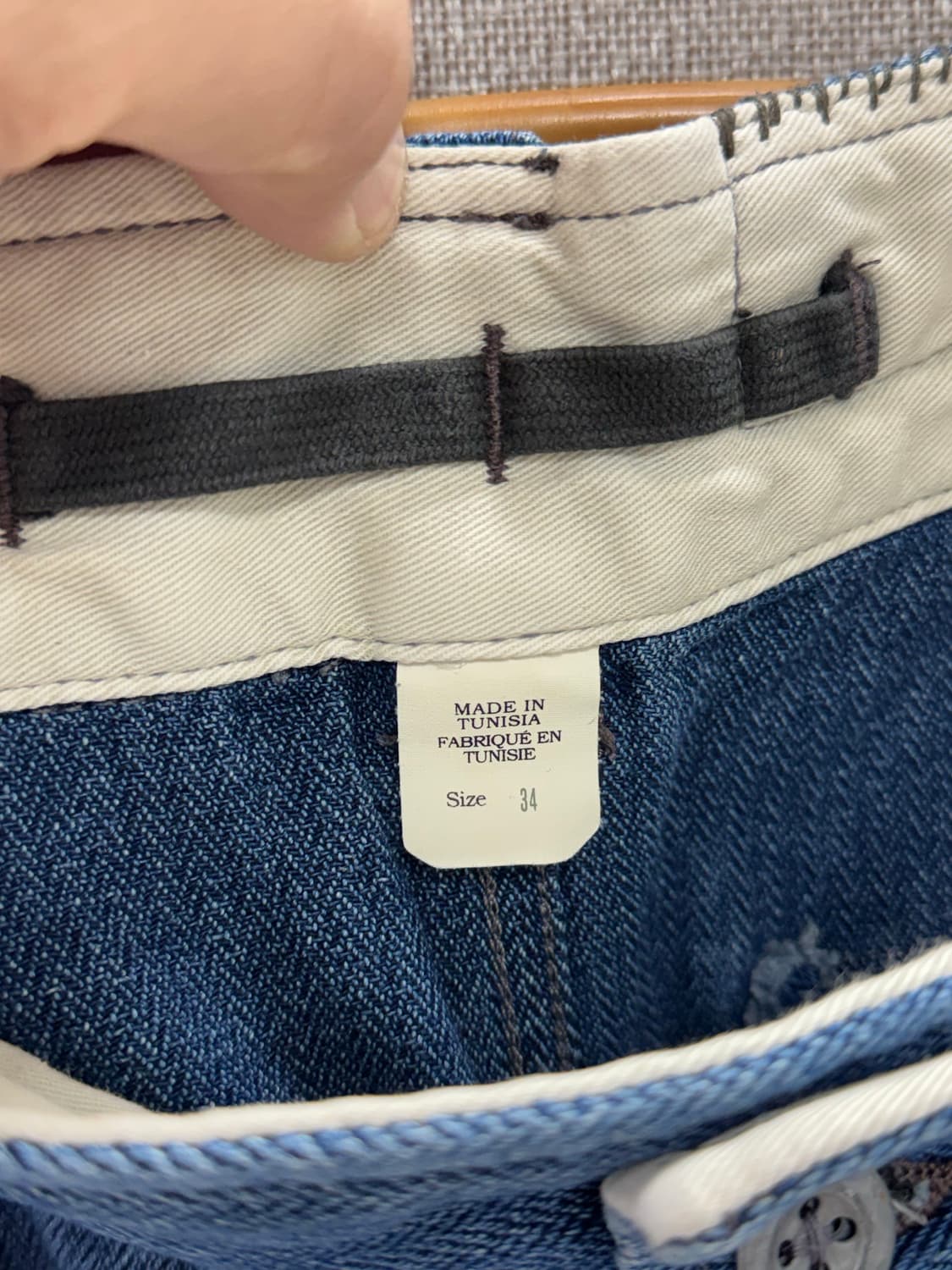 더블알엘 패치워크 헤링본 반바지 / 34 상품이미지6