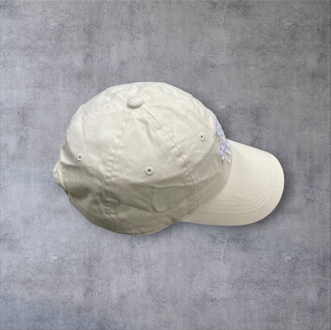 타입서비스 아이보리 컬러 베이직 로고 볼캡 상품이미지3