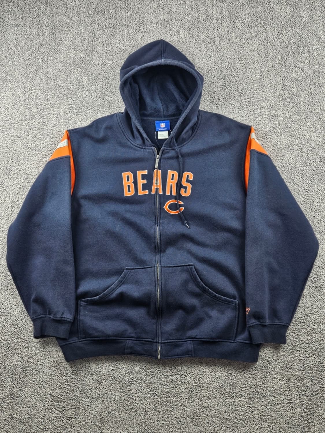 NFL 시카고 베어스 풀집 스웻 후드집업 ( XL ) / 9315 상품이미지2