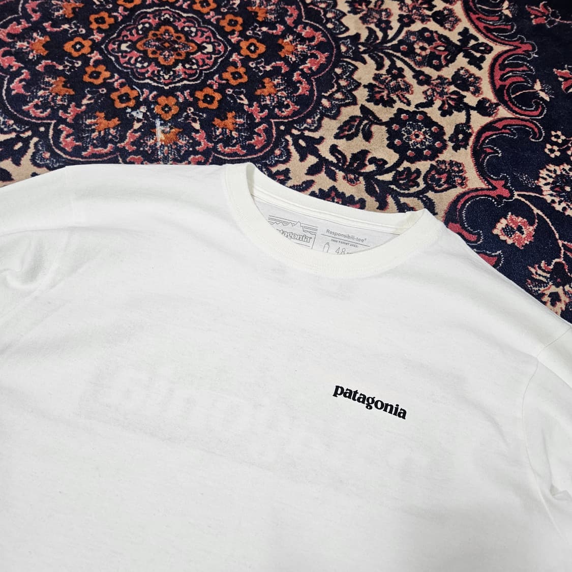 파타고니아 시그니쳐로고 롱슬리브 라운드 티셔츠 상품이미지2