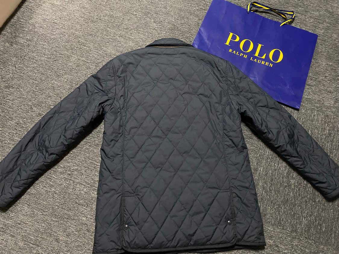 정리, 블랙와치 타탄체크 폴로 양면 리버시블 퀼팅 자켓 상품이미지4