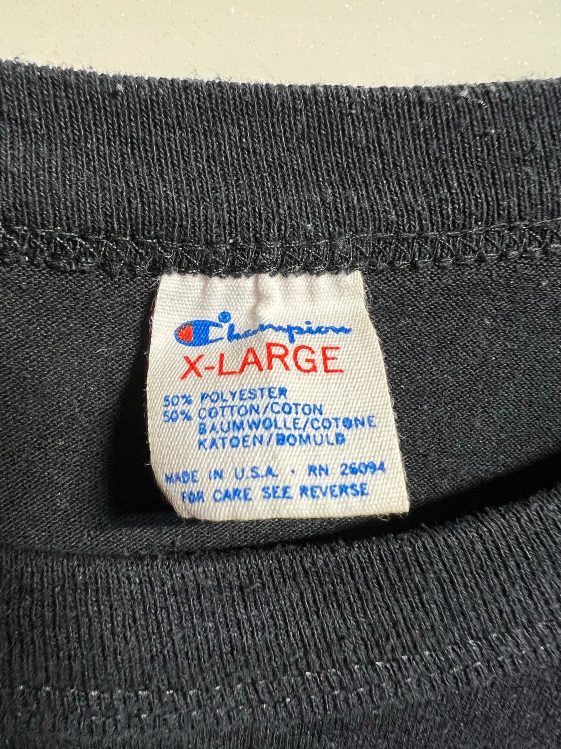 빈티지 80s 챔피온 프린팅 티셔츠 상품이미지4