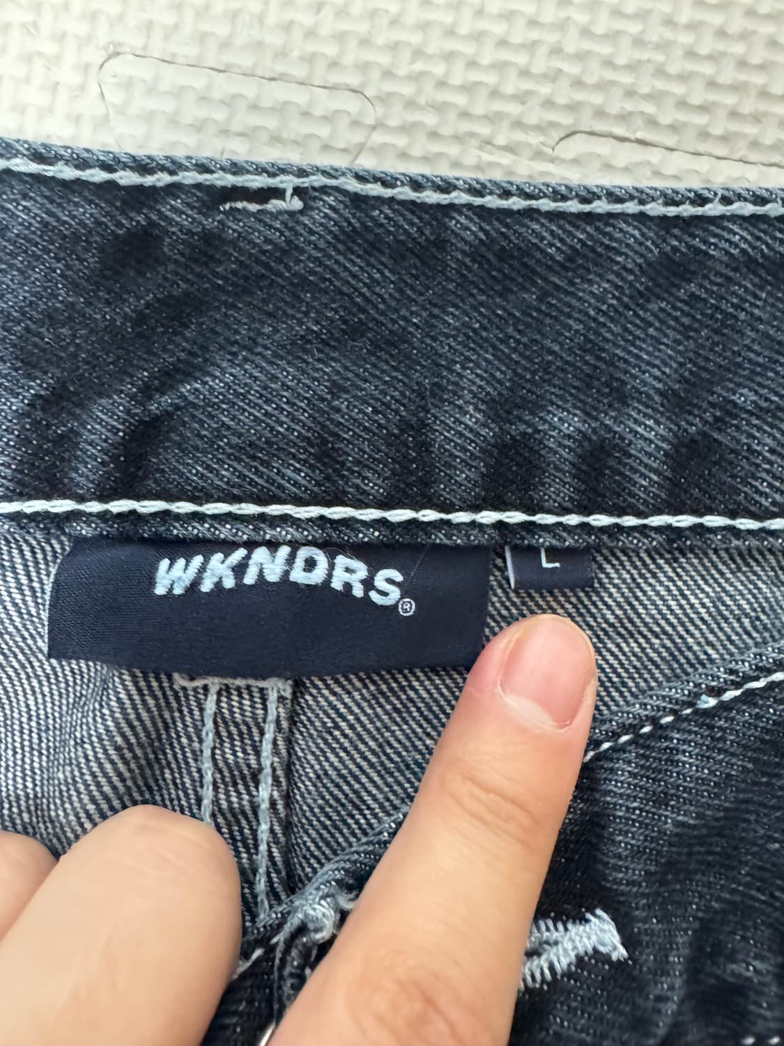 위캔더스 드워프 데님 팬츠 상품이미지3