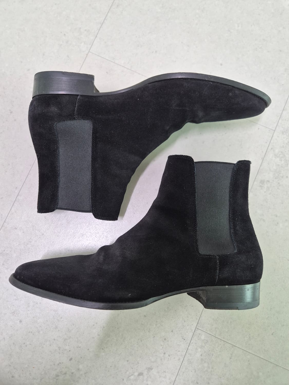 생로랑 와이어트30 스웨이드 첼시부츠 42 상품이미지2