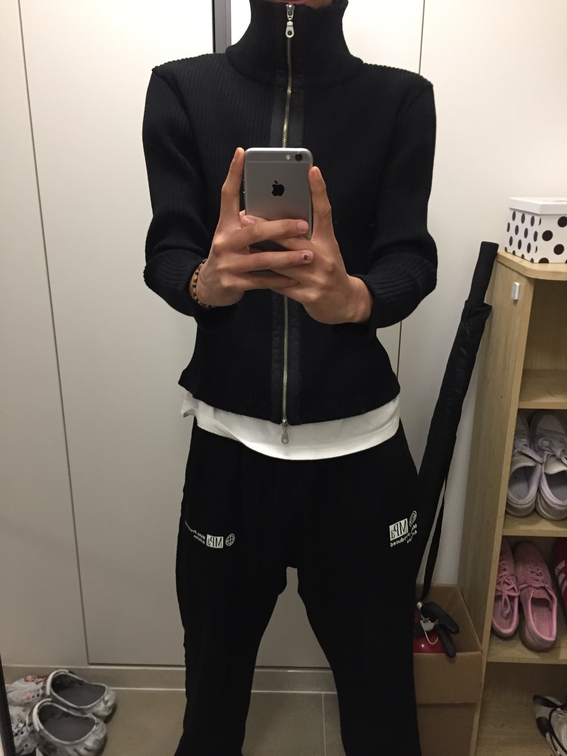 Vintage Neck zip-up 상품이미지1