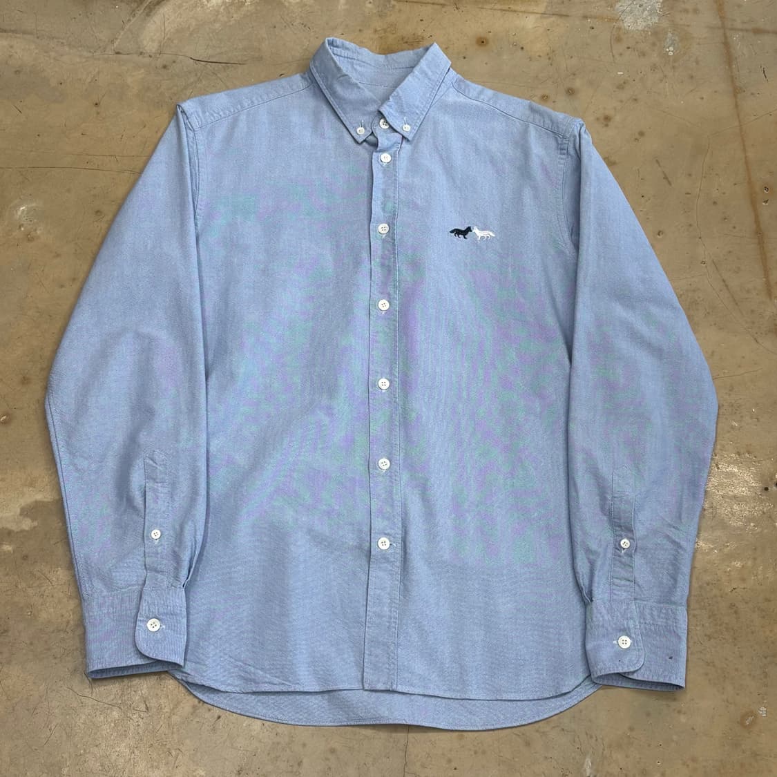 40 메종키츠네 폭스로고 셔츠 상품이미지2