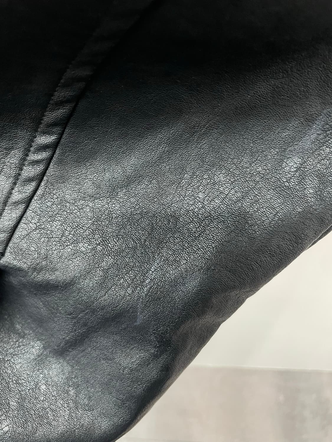 라퍼지스토어 투웨이 블랙 가죽 자켓 H1742 상품이미지7