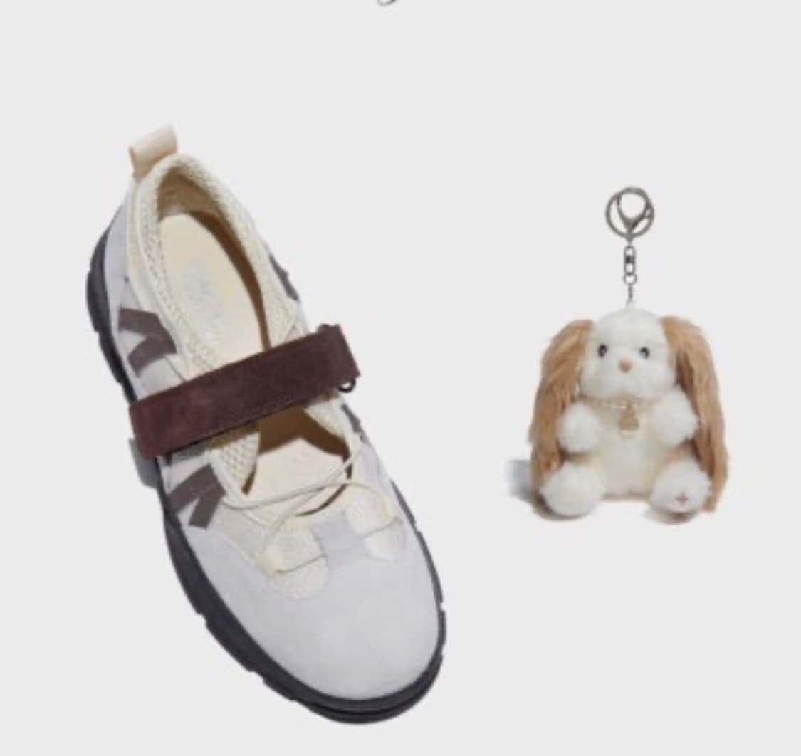 글로니x락피쉬 웨더웨어 벨크로 스니커즈 235+로니 키링 상품이미지2