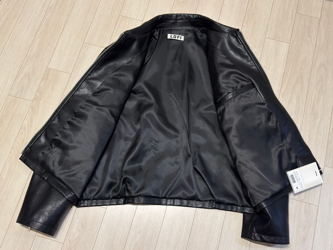 (새상품/XL) 로파이 스테디 싱글 라이더 가죽 레더 자켓 상품이미지2