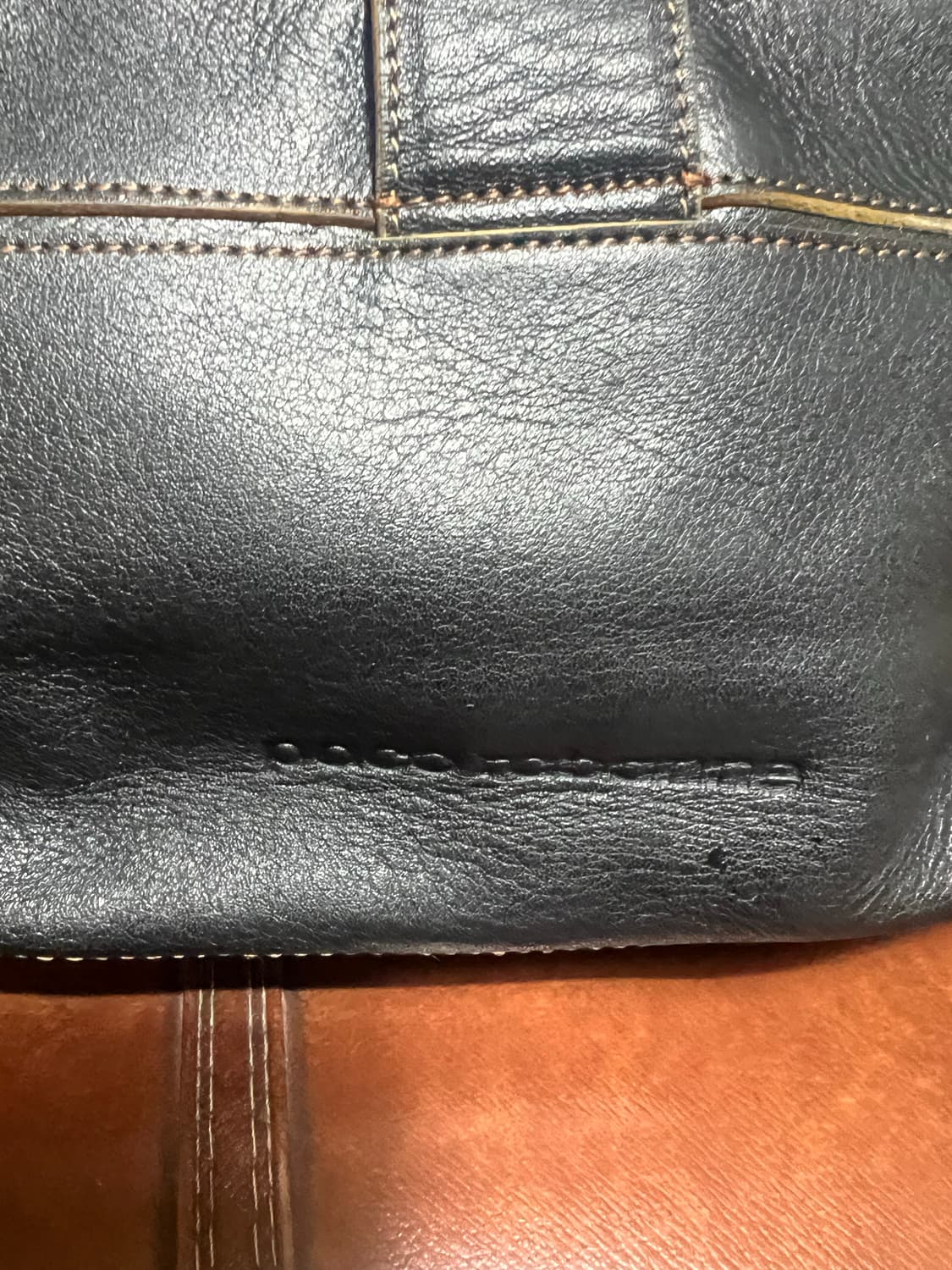 파코라반 빈티지 레더 숄더백 상품이미지4