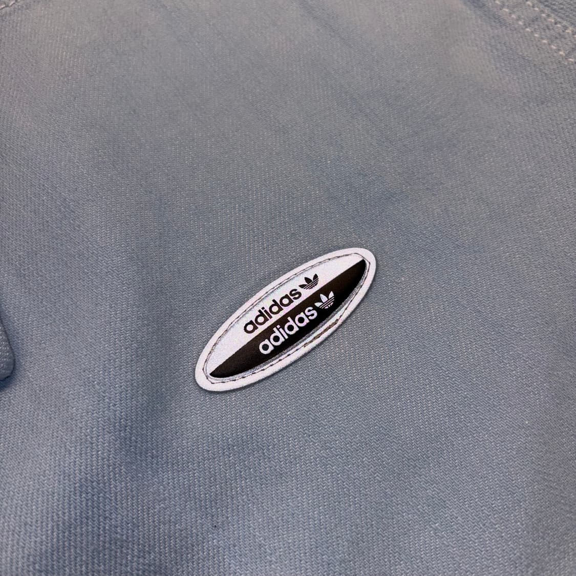 [3XL] 아디다스 대장 삼선 블루종 자켓 하늘색 B497 상품이미지4