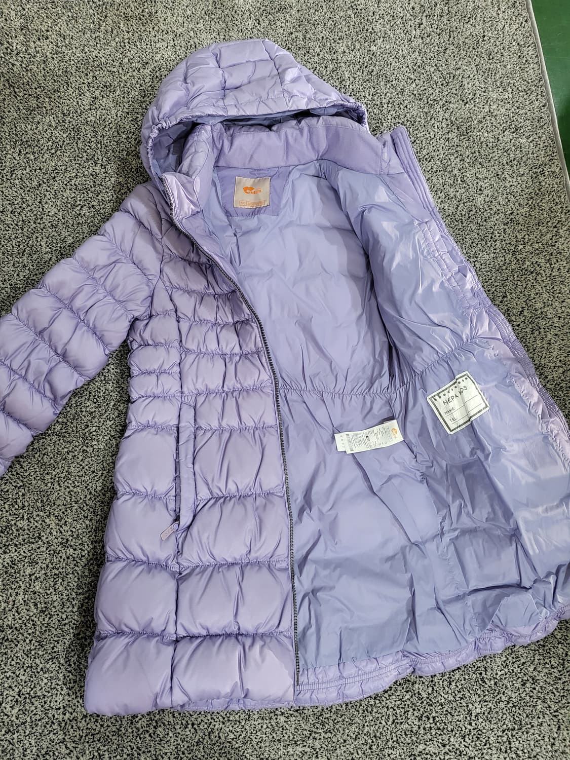 네파 키즈 롱패딩 (150) 상품이미지3