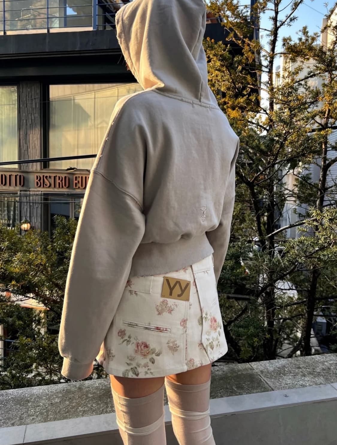 오픈와이와이 플라워 레이어드 스커트 새상품 상품이미지2