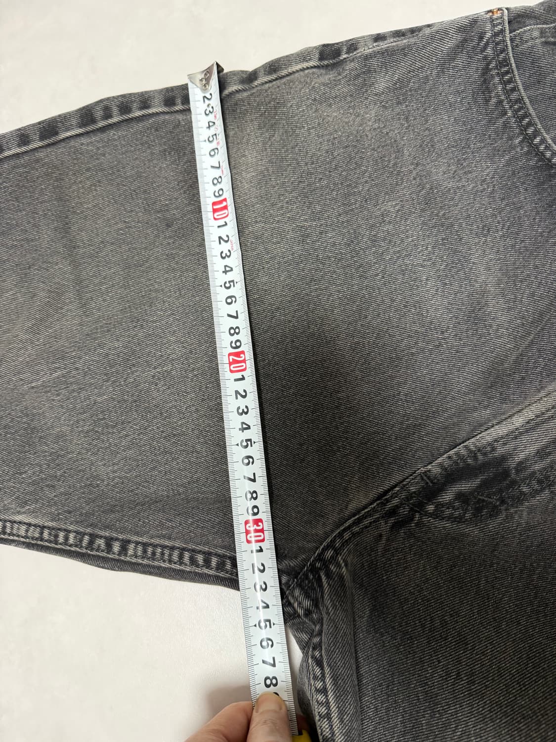 리바이스 505 블랙 데님 36 (34 사이즈감) 상품이미지7