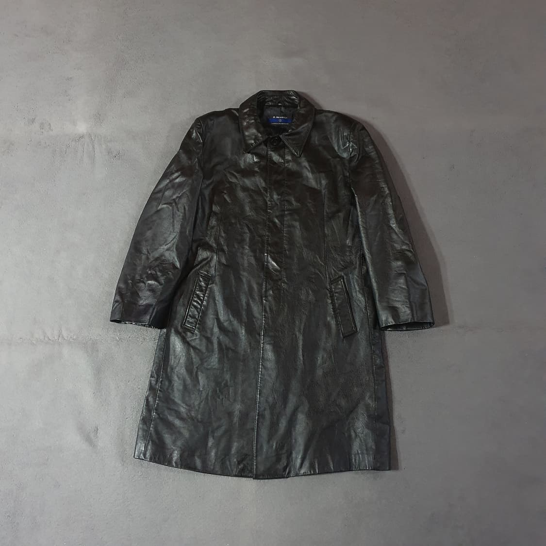 폴스미스 알뉴볼드 리얼 레더 코트 남성L 여성M오버 상품이미지1