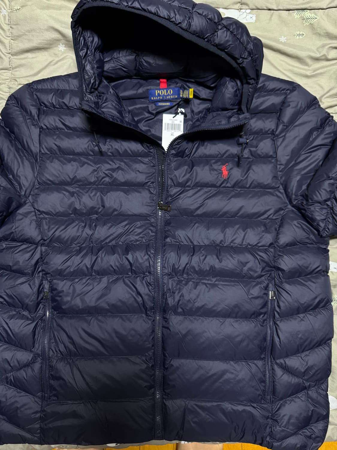 폴로 랄프로렌 후드 패딩 자켓 XL(국내 XXL) 상품이미지4