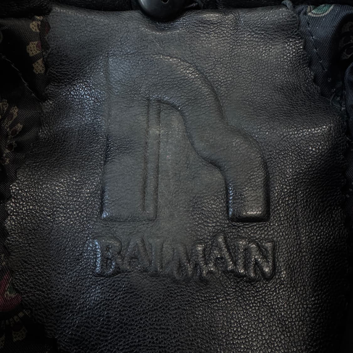 발망 아카이브 90s 제팬 리얼레더 봄버 가죽자켓 상품이미지7