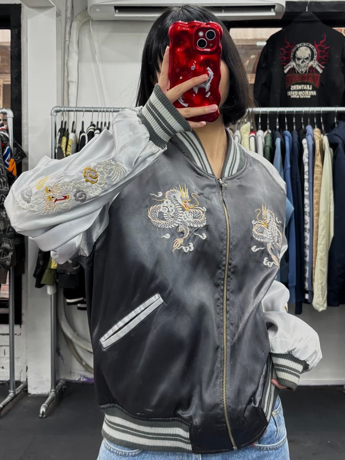 VTG 오리엔탈 리버시블 스카잔 상품이미지1