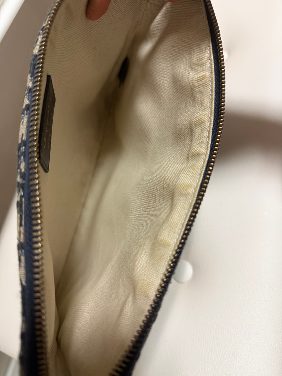 갤러리아 구매) 디올 오블리크 트레블 키트 클러치 (싸게급처) 상품이미지5