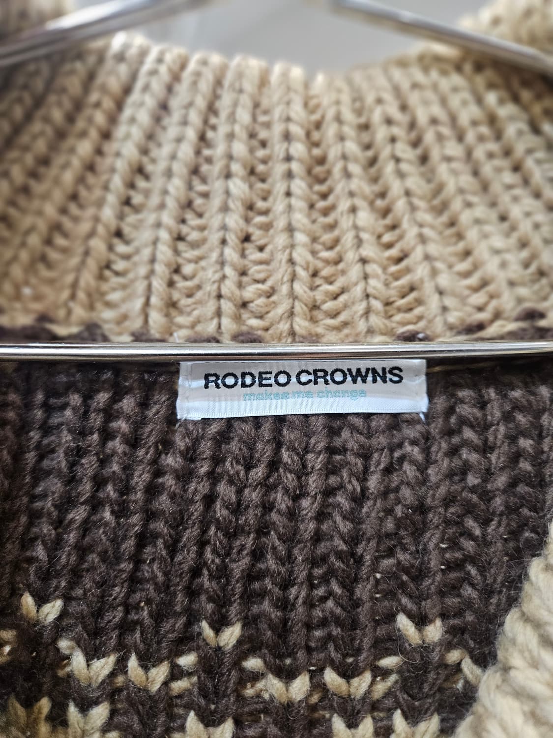 로데오 크라운즈 노르딕 니트 가디건 상품이미지4