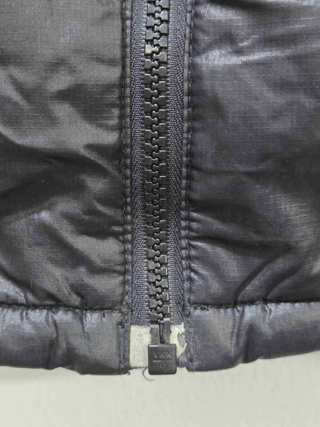 노스페이스 600 블랙 패딩 자켓 140 여성44-55 쥬니어 겸용 상품이미지6