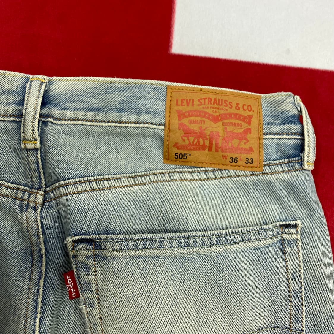 리바이스 505데님팬츠 36 상품이미지4