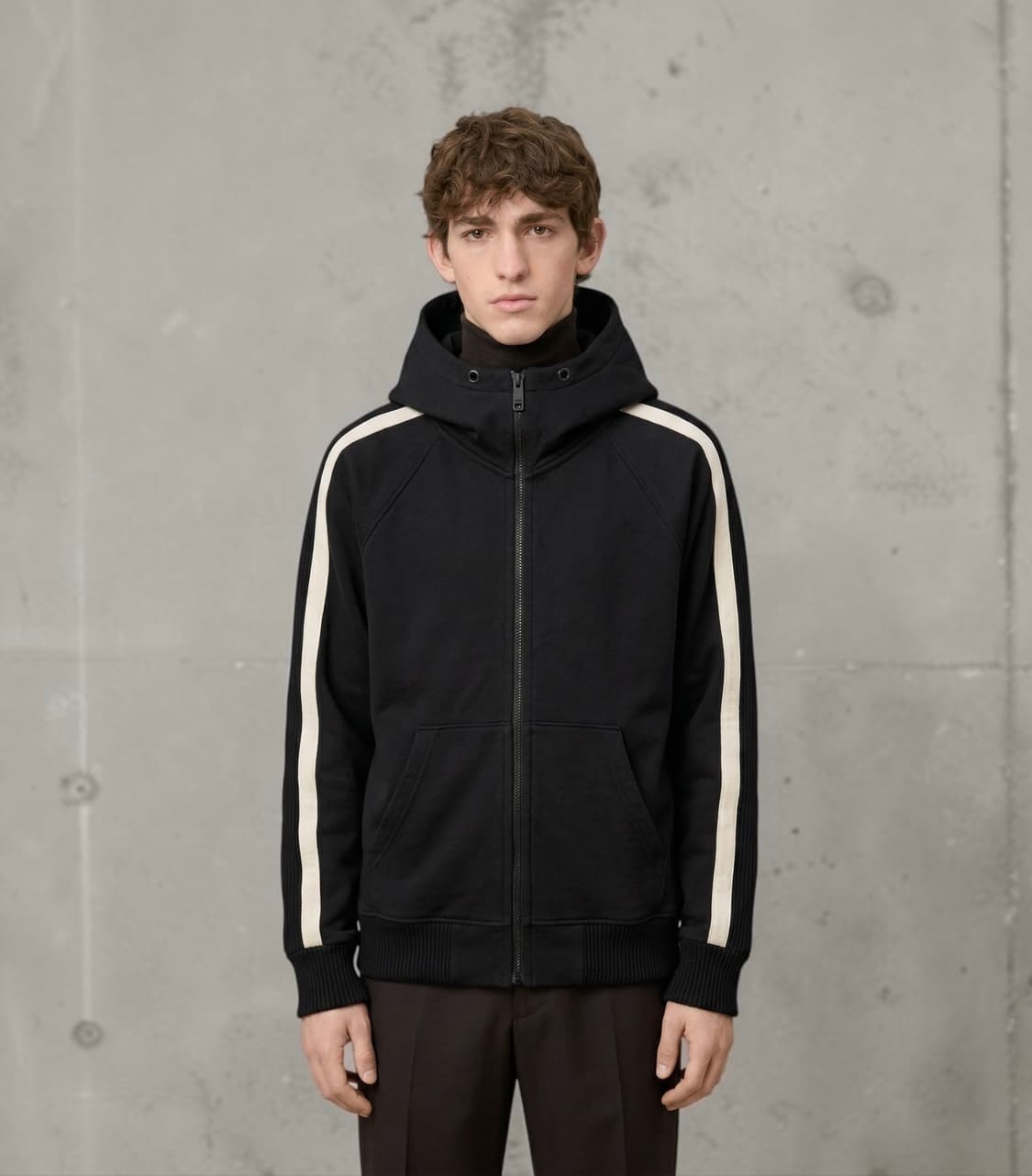 XXL/ 버버리 해비코튼 져지 후드집업 상품이미지1