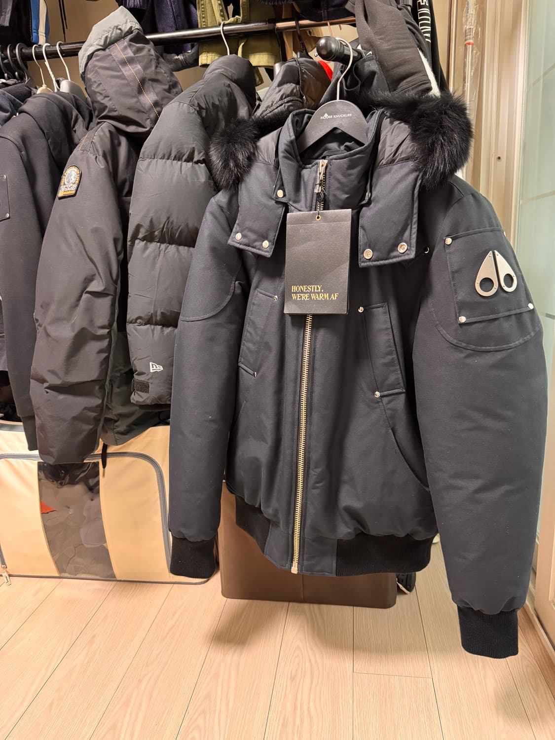 무스너클 발리스틱 24FW M사이즈 새상품 상품이미지1