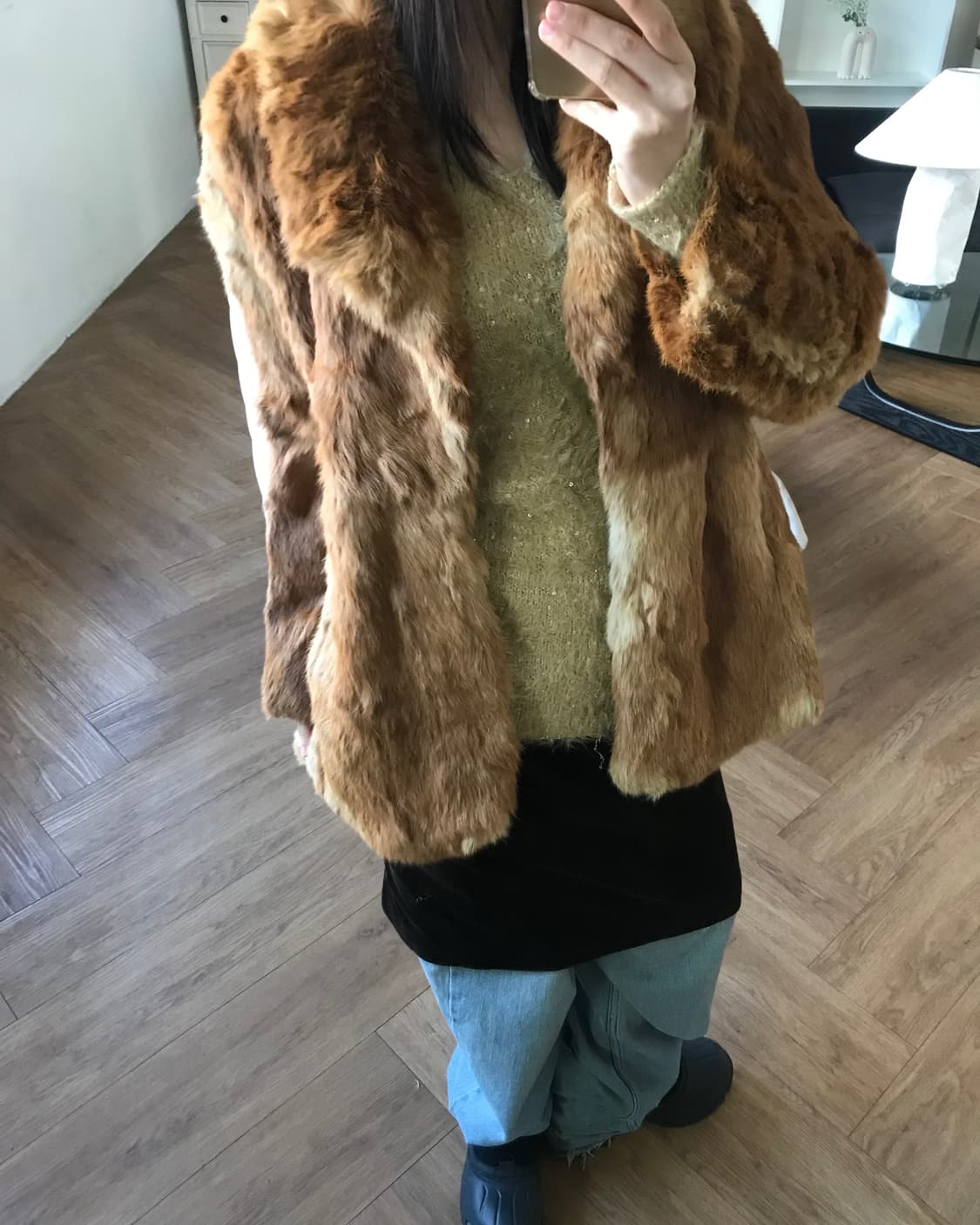 vintage fur jacket  상품이미지3