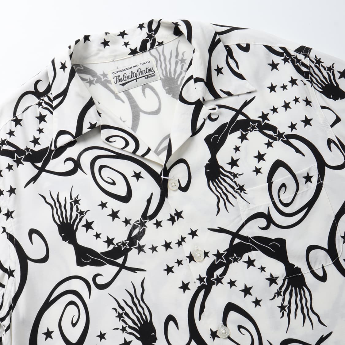 WACKO MARIA Mermaid Rayon Shirt 상품이미지3