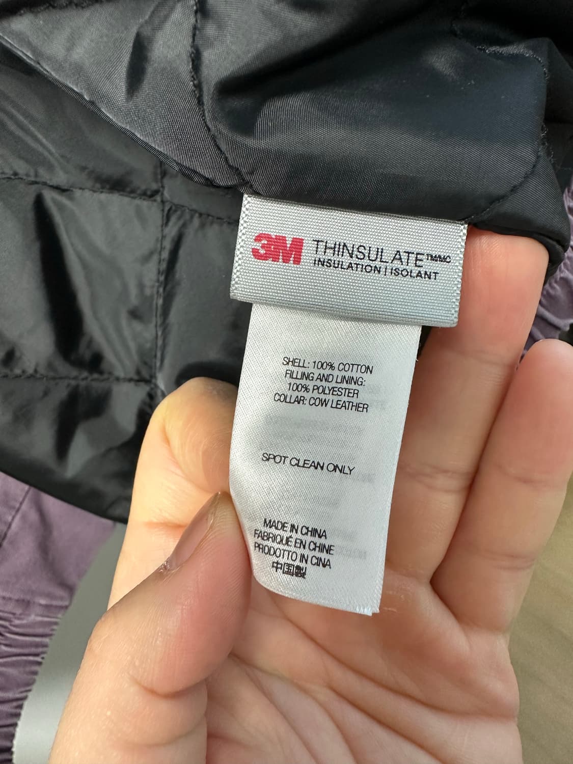 슈프림 레더 칼라 유틸리티 자켓 더스티 퍼플 - 24FW L 상품이미지4